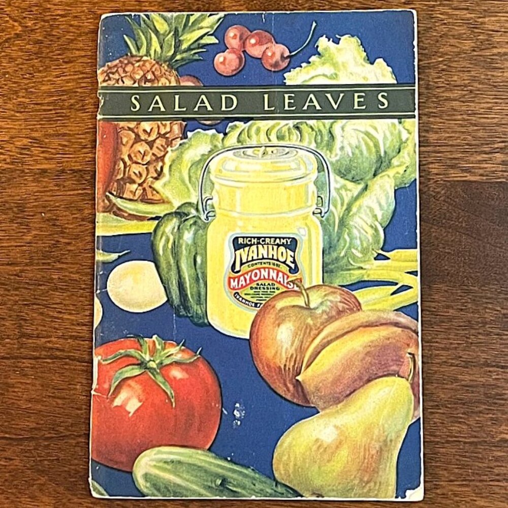 Vintage Cookbook: Salad Leaves or Letters to a Daughter in the City,